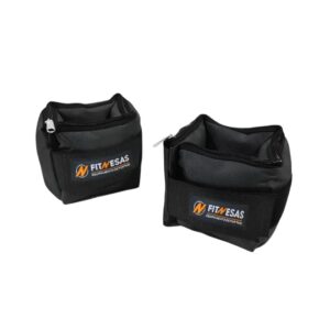 Tobilleras Con Peso Pesas Regulables 2 Kg (El Par)